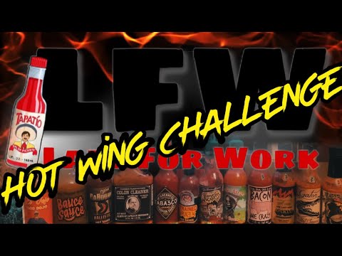 Drippin' in Sauce Wing Challenge | Carolina Reaper | Abaddon | #LFW