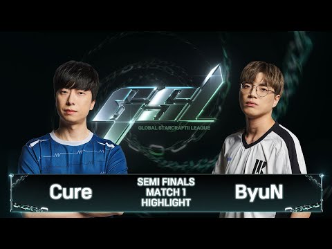 4강 1경기 | 2023 GSL 시즌1 Code S 하이라이트 | 김도욱(Cure), 변현우(ByuN)