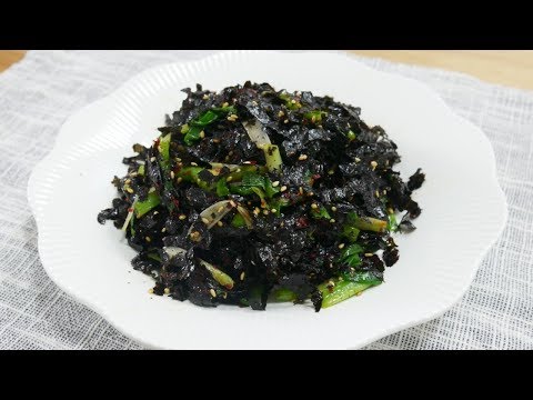 김가루무침 ( Seasoned seaweed )