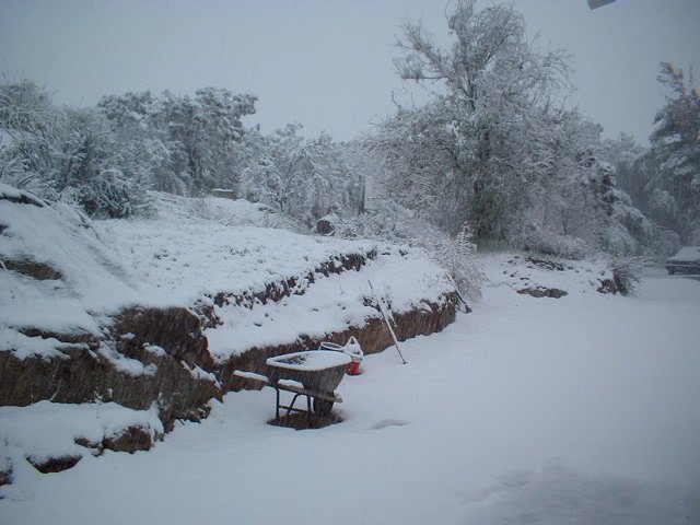 Hemet Snowfall: November 21, 2004 - Hemet, California Weather Pages