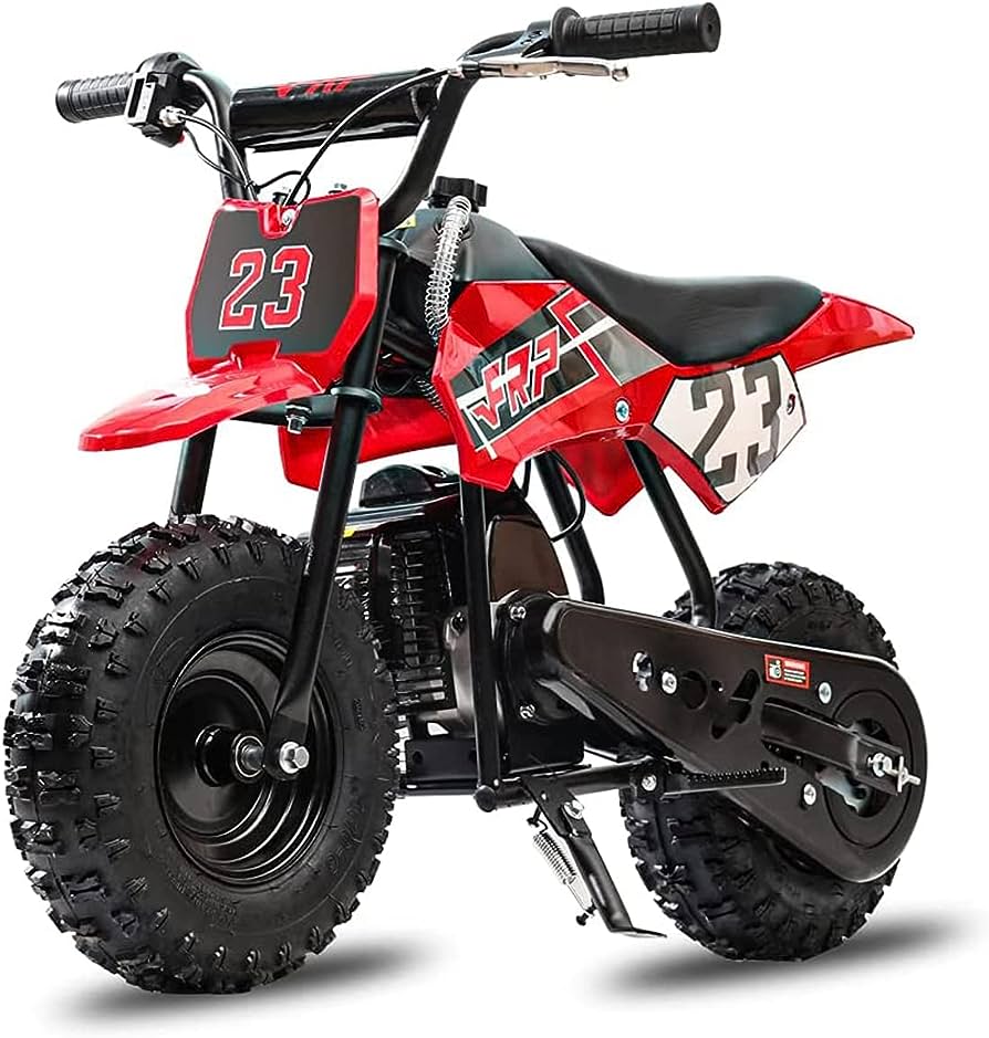 Amazon.Com: Frp Db002 50Cc 2-Stroke Mini Kid Dirt Bikes, W/Epa Approved Gas  Powered Engine, Upgrade Tires, Speed Up 20 Mph Weight Support 165 Lb, For  Kids : Automotive