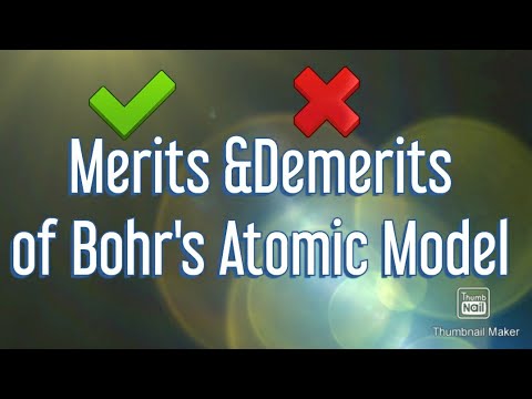 Merits And Demerits Oh Bohr'S Model - Youtube