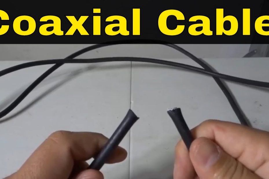 How To Fix A Cut Coaxial Cable-F Connector Repair Tutorial - Youtube