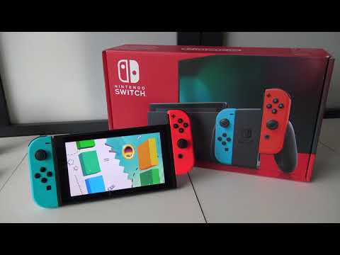 Nintendo Switch Samen Uitpakken / Unboxen (nieuw model)