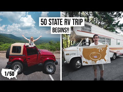Our 50 State Camper Van Road Trip BEGINS!! First State: Oklahoma! | RV Life USA