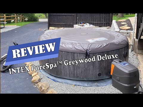 Intex PureSpa Greywood Deluxe 6 Hot Tub - Setup And Review 2022