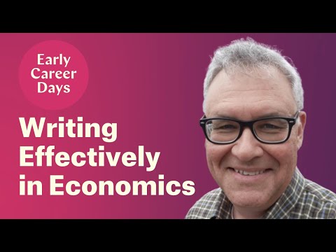 Writing Effectively in Economics | Paul Dudenhefer