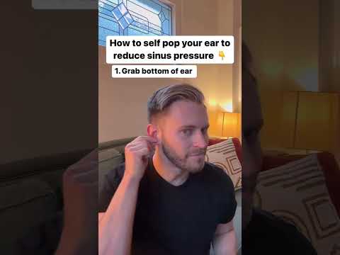 How to self pop your EAR- Reduce inner ear pressure in SECONDS!