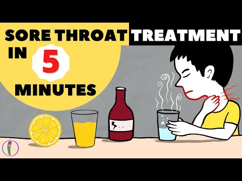 Sore throat remedies at home / How to treat sore throat at home