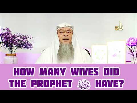 How many wives did the Prophet ﷺ‎ have? - Assim al hakeem