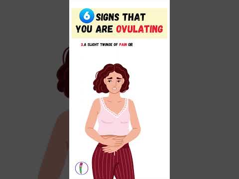 6 Signs of Ovulation | Ovulation symptoms | Menstrual cycle