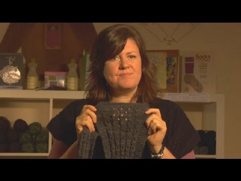 Length & Width for Knitting a Scarf : Knitting a Scarf