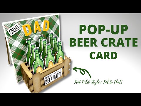 Pop Up Beer Bottle Card | MASCULINE Card Ideas!!!