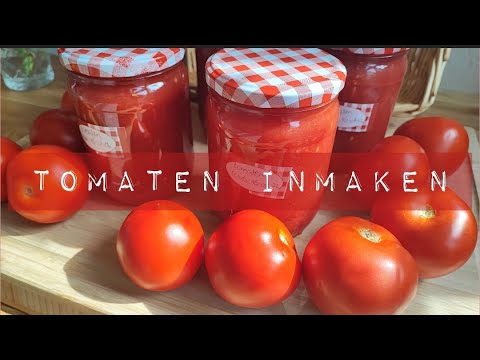 de makkelijke versie tomaten inmaken als tomaten saus