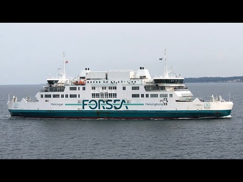 Färja, Helsingborg - Helsingør / Ferry from Sweden to Denmark 🇸🇪🇩🇰