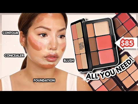 NEW MAKEUP FOREVER ALL IN ONE FACE PALETTE....ODDLY IMPRESSIVE!