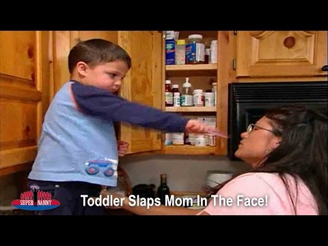 Toddler Slaps Mom In The Face! | Supernanny