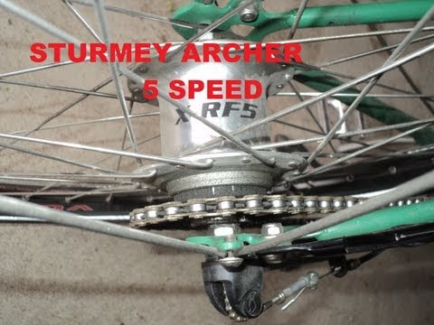 Sturmey Archer 5 speed. How it works