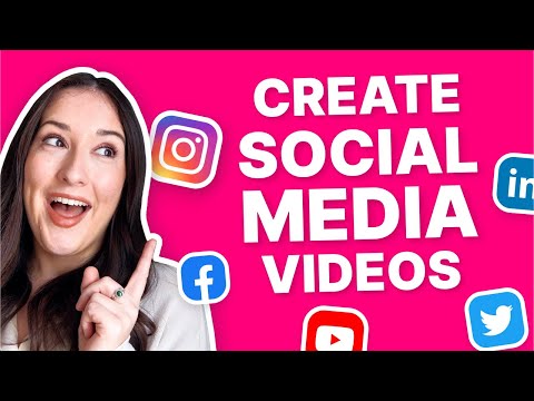Create Social Media Videos - FAST, EASY & FREE!