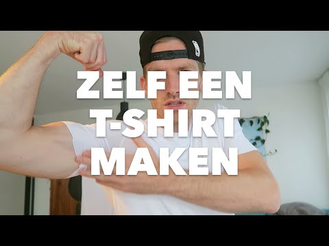 zelf een t-shirt maken — vlog 25